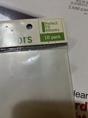 Sheet Protectors 100ct Standard Weight 2.4mil Clear 8.5″x11 & 3 Ring Off.Dep. 🎁