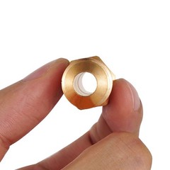 3/8″ Male Flare x 3/8″ Male Flare Connector Gas Adapter Union Brass Tube Coupler