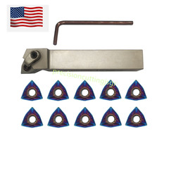 5/8 MWLNR1616H08 Holder + WNMG080408 Carbide Inserts +Wrench Lathe Turning Tool