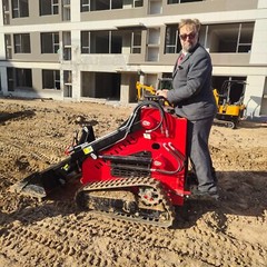 2025 Mini Skid Steer Track Loader 13.5HP Upgraded USA Stock Local collection