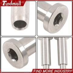 100 PCS Invisible Cable Railing Kit T316 Stainless Steel 1/8″ Invisible Receiver