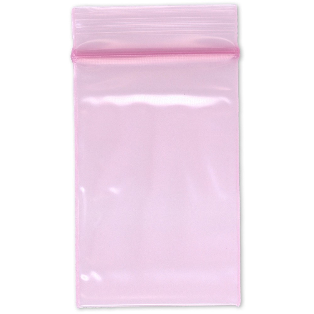 Plymor 2″ x 3″, 4 Mil Heavy Duty Anti-Static Zipper Reclosable Plastic Bags