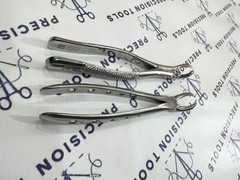 Hu Friedy #23 COWHORN EXTRACTION FORCEPS, LOWER MOLARS, ATRAUMAIR Set of 2 PCS