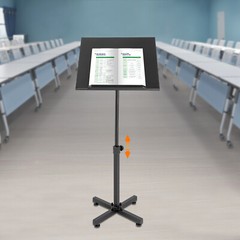 Classic Portable Lectern Podium Stand Height Adjustable Pulpitos Para Iglesias