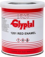Glyptal 1201Q Insulating Enamel Paint Corrosion And Moisture Resistant Red 1