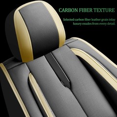 for Hyundai Sonata Seat Covers 2004-2026 Premium Waterproof Leather Airbag Full