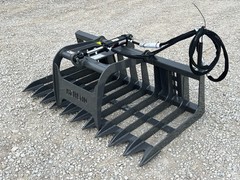 Berlon 66″ Compact Tractor Root Brush Grapple Attachment Fits Skid Steer Loader
