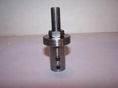 Motor Arbor 3 1/2” Length, 1 7/8″ Treads, 1/2″x 20TPI Threads, Adapter, #P453