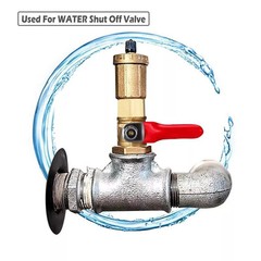 4PCS 1/4″ Male Female NPT Brass Ball Valve Water Air Tank Drain Shut Off USA
