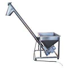 Granular Automatic Feeding Machine 220v 1kw Screw Feeder Conveyor Hopper