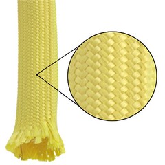 Aramid (KV) Braided Sleeving – Size & Length Options – Electriduct