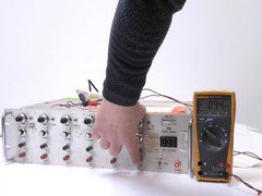 PCB Piezotronics 494A06 Test Panel Galvanometer 6 channel ICP Sensors 400.0 Hz