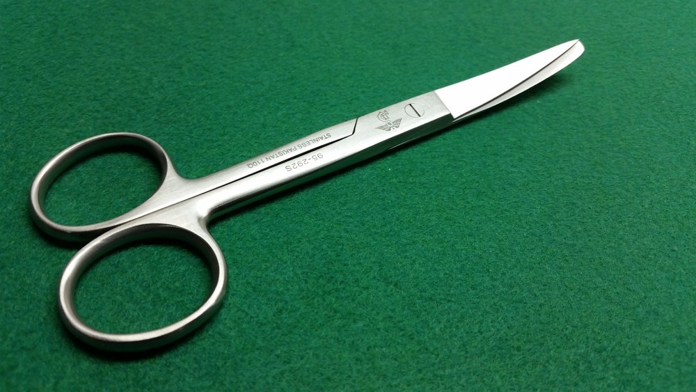 3 EA O.R PREMIUM GRADE OPERATING DISSECTING SCISSORS SH/BL 5.5” CVD SURGICAL