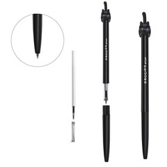 RECHENG retractable cat gel pens,Fine Point 0.5mm black ink,Cute kitty fun ba…