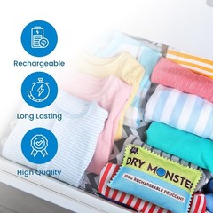 100g Rechargeable Desiccant – 1 bag | Ultimate Moisture Absorbing Bags | Rech…
