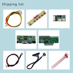 VGA LCD Controller Board RTMC7B For 6.5inch T-51750GD065J-FW 640×480 LCD Screen