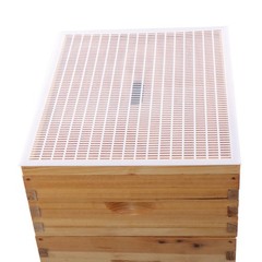 Beeswax Coated 4 Layer 10 Frame Bee Hive Includes Beehive Frames and Foundations