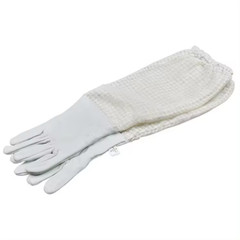 3 Layer Ultra Ventilated bee beekeeping Suit Astronaut Veil w/ Goat Skin Gloves