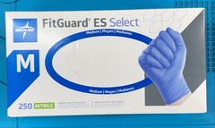 BRAND NEW MEDLINE FitGuard ES select Medium Nitrile Gloves 250ct