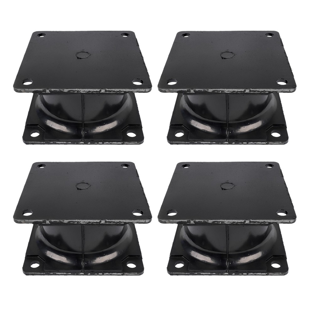 4Pcs Vibratory Plate Compactor Rubber Isolator Shock Mount for Stanley HS6000