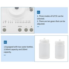 For EMS Dental Ultrasonic Piezo Scaler w/ LED Light Handpiece Auto Water Supply
