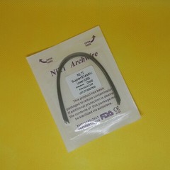 10Pcs/Pack Dental Super Elastic NITI Arch Wires Orthodontic Round Ovoid Form