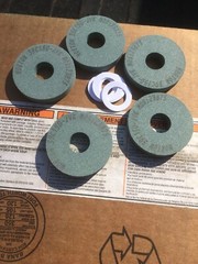 5: Norton 39C150-JVK 2” x .330 x 5/8 Silicone Carbide Tool Post Grinder Wheel