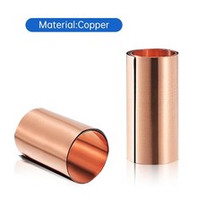 Durable Copper Sheet Metal 3500x100mm 0.4mm Thick Roofing DIY Crafts