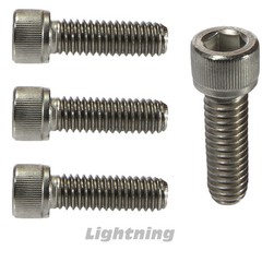 10-24 Socket Head Cap Screws Fully Threaded 18-8 Stainless Steel Allen Qty 50 Pc