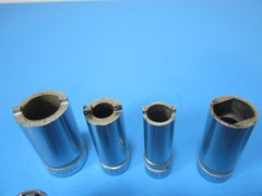 12-piece DURO CHROME Vintage 1/4” – Drive Specialty Socket Set * USA *