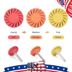 AZDENT Dental Composite Polishing Wheel RA 2.35mm Coarse Medium Fine Polisher