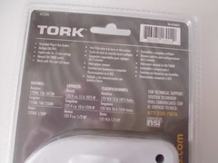 TORK INDOOR TIMER EASY-SET-LIGHTING HEAVY DUTY 15AMP 2 PLUG INS NEW UNOPENED.
