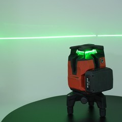 Hilti PM 40-MG Green Laser Level w/ PMA 31G Case Battery Manual Tested Used
