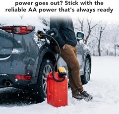 BYERN AUTO Automatic Fuel Transfer Pump with Auto-Stop, 3.2 GPM Cordless Gas Can