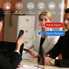 Language Translation Device 139+Languages Two-Way Instant Voice Photo Translator