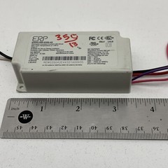 ERP ESS015W-0350-42 Dimmable Constant Current LED Driver 350mA 24-42VDC 14.7W