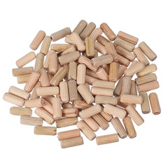 Wooden Dowel Pins 5/16 x 3/4 8mm x 20mm Straight Dowel Rods Count 100