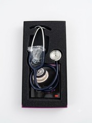 Navy Blue Cardiology Classic III Stethoscope Open Box