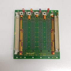 Schroff LPKF BPMBUS6 961 MotionBus 6-Slot Backplane Board 23090-074 Used