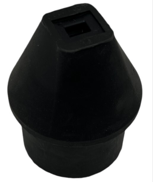 AMCO Cylindrical Conical Round Rubber Piece 10230 / 2.47 in Inner Diameter