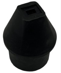 AMCO Cylindrical Conical Round Rubber Piece 10230 / 2.47 in Inner Diameter