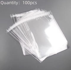 Bulk Value 100 Clear 9×12 Self-Sealing Bags – Secure Packaging for All Needs