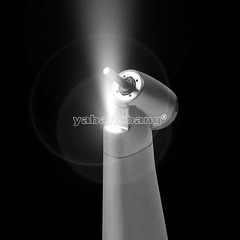 Dental 45° Angle push button head contra angle fiber optic 1:4.2 handpiece USA