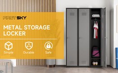 Metal Storage Cabinet Metal Locker with Door For Employees Office School Gym