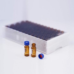 1000PCS 2ml Amber/Clear Sample Vials+Caps Screw Thread Top HPLC GC Glass Bottle