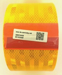 3M™ Reflective Prismatic Conspicuity Tape Series 983 Diamond Grade Yellow 4″