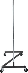 Clothing Clothes Rack Z-Truck Rolling Locking Casters 68″ x 36″ Single Rail