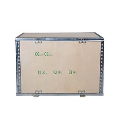 18L Class N Dental Autoclave Medical Steam Sterilizer Drying Function Wooden Box