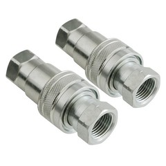 1/2″ Ag Hydraulic ISO 5675 Quick Connect Tractor Couplers with Dust Cap – 2 SET