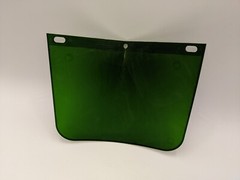 5PC Fibre Metal 4118DGNBP Faceshield Window Dark Green High Performance F300
